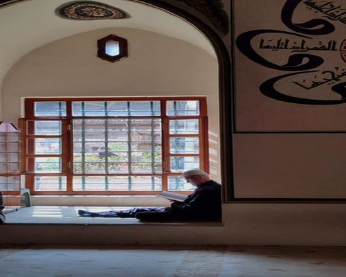 calm reading place near a window